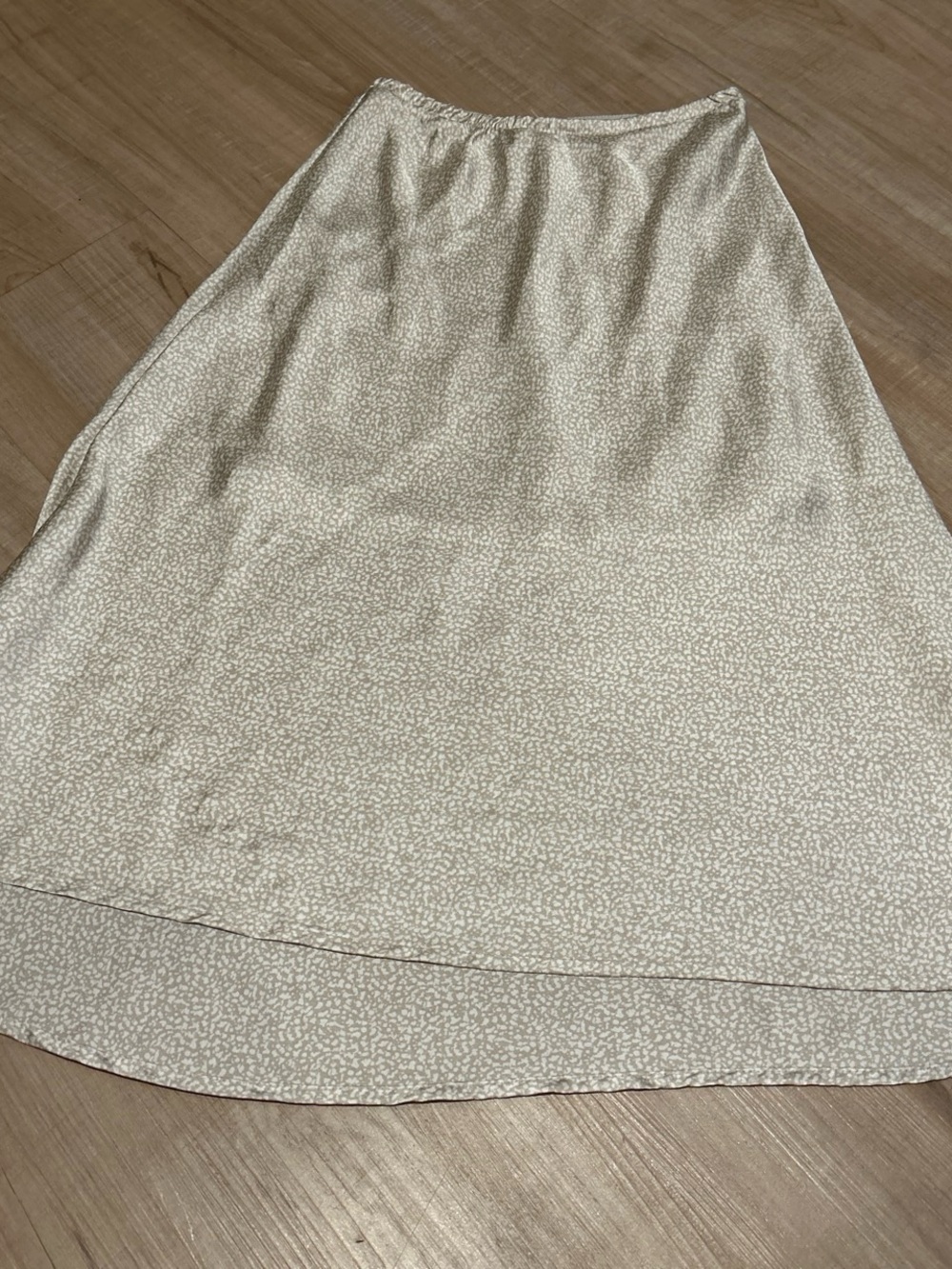 Sienna Sky Cream Printed Maxi Skirt